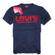 LEVIS 红色L0GO 款圆领T恤(012)