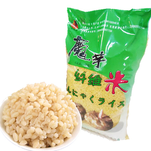  包邮 天龙大众型魔芋米5000g 低热代餐饱腹无糖食品健康粗粮蒟蒻