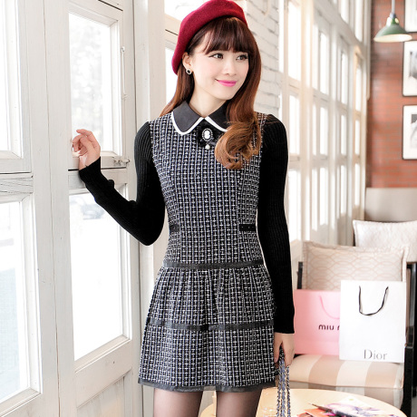 伊莲娜正品2014春装洛诗琳女装新款伊芙丽官