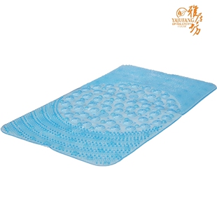 Special 17.5 agile square bath mat bathroom anti-slip mat suction bath massage mat