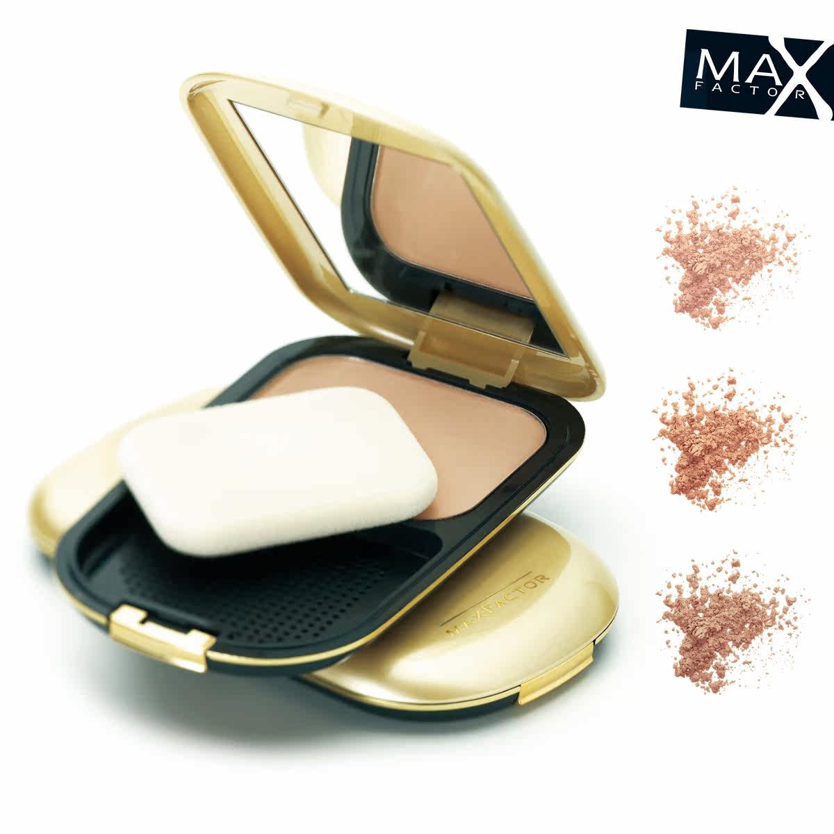 彩妆专柜正品Max Factor<span class=H>蜜</span><span class=H>丝</span><span class=H>佛陀</span>透滑粉饼铁盘粉饼 防水 防晒包邮