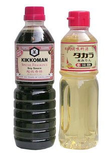  寿喜锅调味组合 日式火锅底料 万字超级香醇酱油+宝本味淋