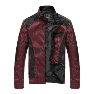  VIP专享瑞其玛丁 潮男士立领薄韩版夹克衫 新款春秋修身夹克外套