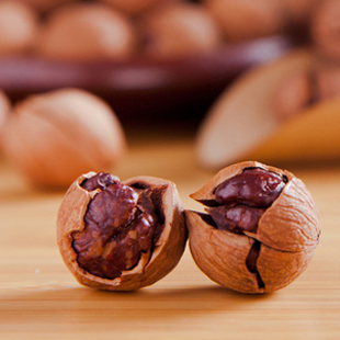  临安手剥小核桃 野山核桃 胡桃 新货特价坚果零食 奶油味 4件包邮