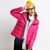 唐狮冬装正品 女果壳系列 可脱卸帽羽绒服A600 原价499