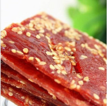 靖江特产 双鱼风味 蜜汁猪肉脯250g 散装