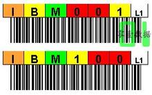 IBM LTO Ultrium 1 磁带条码标签,IMB LTO-1(08L9120)磁带条码