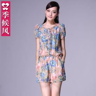  [12.12]季候风专柜正品夏时尚优雅雪纺连衣裤6511KI907