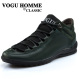VOGU HOMME weigexin first layer leather casual shoes fashion trend of  business men of England J608