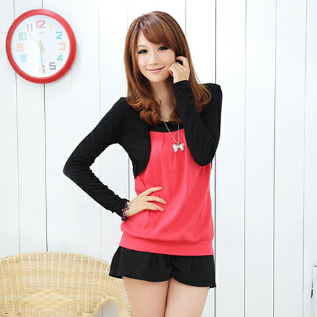 韩版大码女装外套棉...