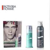|皇冠| Biotherm/碧欧泉男士橄榄青春乳液50ml+刮胡泡50ml 超值