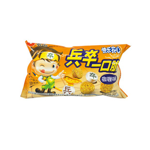  【天猫超市】韩国 农心兵卒一口脆咖喱干脆面70g/包