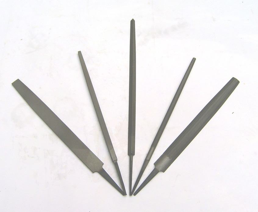 【小屁孩】钢锉\/锉刀 扁型 圆形 三角 方形 半圆形普通钢锉刀