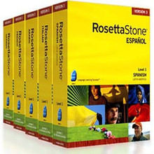 Rosetta Stone ������ʯ�� V3.4.7�� 22����ȫ�� 8disk��CD��