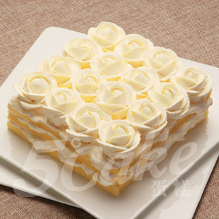  五度 生日蛋糕 缤纷 新鲜奶油蛋糕 北京预定5环内88折 包邮