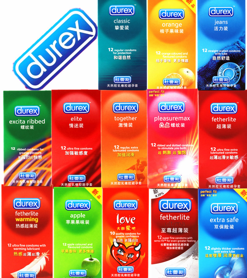 限时包邮 新款正品杜蕾斯durex避孕套超薄装至尊持久男女情趣用品