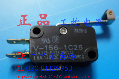 皇冠实体店 原装OMRON 欧姆龙限位开关 微动开关 V-156-1C25在类目 3C数码配件, 电子元器件市场, 开关/按钮, 微动开关中 - 来自Buy2taobao.com提供专业的淘宝代购服务
