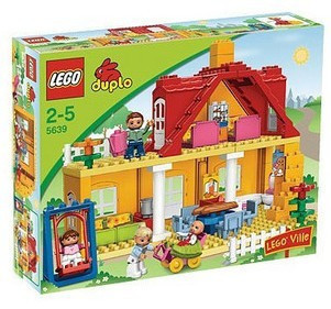LEGO 乐高 得宝主题拼砌系列 温馨家庭 5639