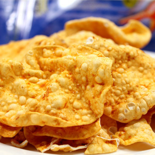  台湾特产零食 咔咔龙虾饼 膨化食品 虾条 原味 40g