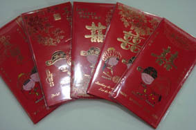  红包 喜事红包 结婚红包 百元高档红包 结婚创意 卡通红包