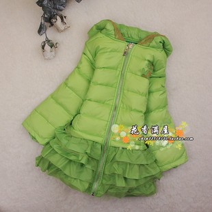  新款【两件包邮】反季正品女童中长款儿童羽绒服88