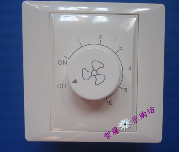 Chuanke D-82K Second 400W 86 Knob Fan Ceiling fan Electronics Wuji Adjust speed switch high-powerin the Electronic/Electrician , Switch , Speed control switch category - from Buy2taobao.com to provide professional Taobao agent buy service