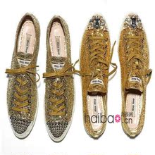 ������Ǻ��С���� MIUMIUˮ����Ƭ��ƤŮЬ ƽ�׵�Ь ��Ь ����Ь