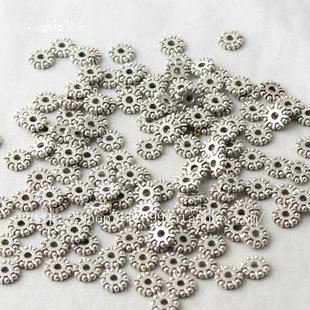  diy手工材料饰品配件藏银配件8.5MM垫片藏银隔珠五金饰品配件