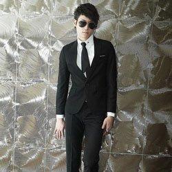  新款西服套装男士套装休闲韩版时尚韩版新郎小西服套装X-8011