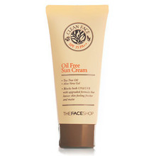 The Face Shop速洁毛孔无油防晒霜50ML/spf35PA++控油正品TFS0803