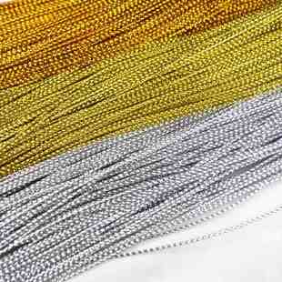  曼辰 7股金银丝线 一扎 DIY手工串珠材料 1291
