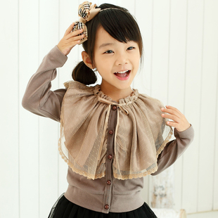  ESBEELI 童装韩版秋装新款 儿童条休闲T恤 女童长袖T恤
