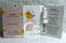 2011 nuevos Marc Jacobs Daisy Eau So Fresh dulce Daisy Eau de Parfum Spray 1.2 ml con
