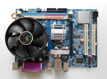 全新G41主板+3.2G至强CPU类双核+DDR3内存2G套装+风扇 全固态供电