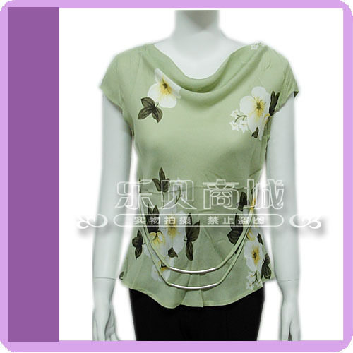 <em>女装</em>/女士<em>精品中老年</em>短袖衬衫唐韵流香 10新款