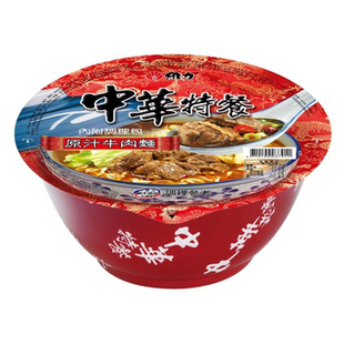  台湾方便面-顶级速食面-维力中华特餐原汁牛肉面