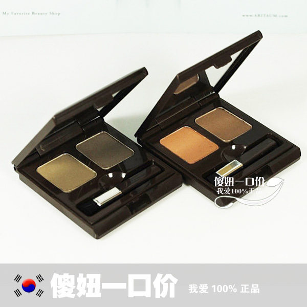 Skin food思亲肤巧克力双色眉粉/专柜正品/双色可选