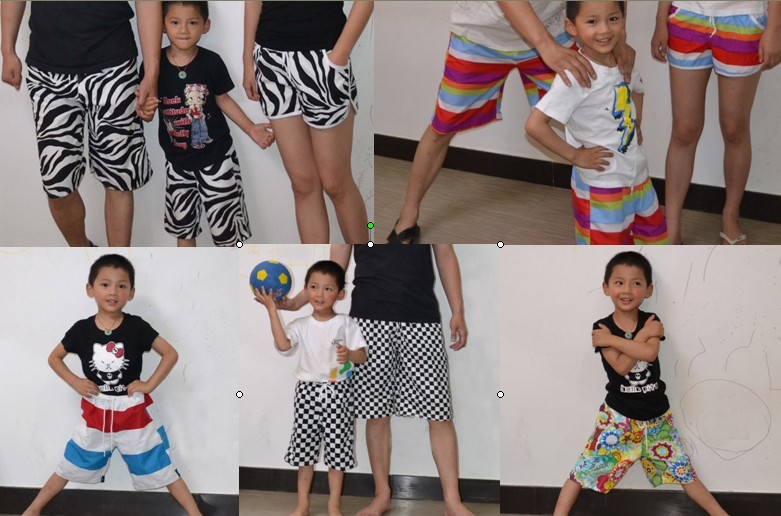 Korean Edition Quick drying Hot pants Zebra Rainbow bar lovers Beach pants Rainbow bar Parenting children Whole family shortsin the Sports/Yoga/Fitness/Fans supplies , Swim , Beach pants category - from Buy2taobao.com to provide professional Taobao agent buy service
