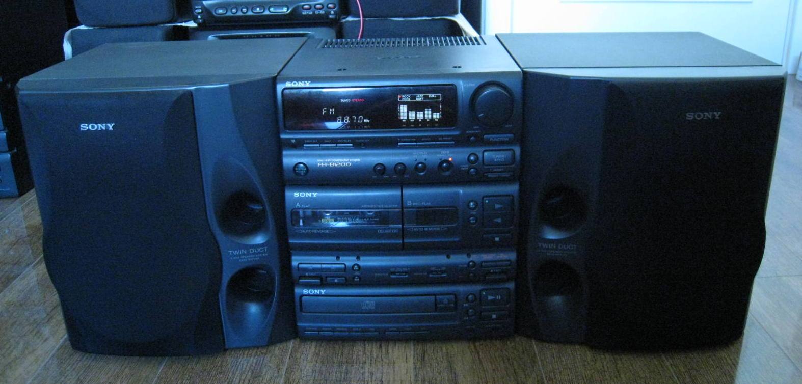 sony old music system