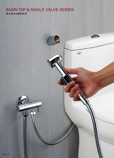 广中天卫浴淘宝全铜马桶角阀三通角阀带多用途