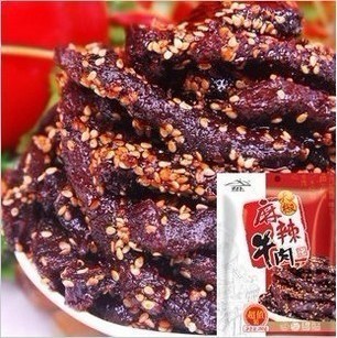  四川特产蜀道香超值装 天椒麻辣牛肉 麻辣独步天下100g