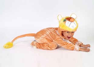 六一幼舞蹈服装*狮子表演服饰 狮子王服装 动物