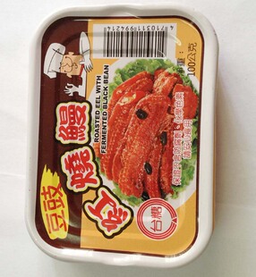  台灣食品 台糖 豆鼓紅燒鰻100g