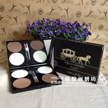 买2包邮!美西深蓝水感彩妆 多功能4色修容粉饼/瘦脸/高光