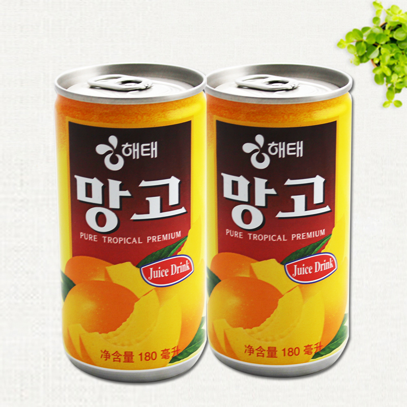 韩国进口饮料海太芒果汁饮料\/韩国饮料\/超好喝