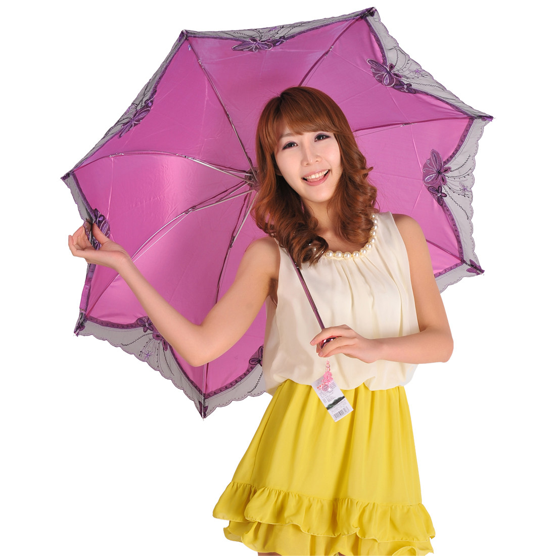 天堂伞正品专卖太阳伞防紫外线遮阳伞三折钢骨晴雨伞雨伞折叠包邮