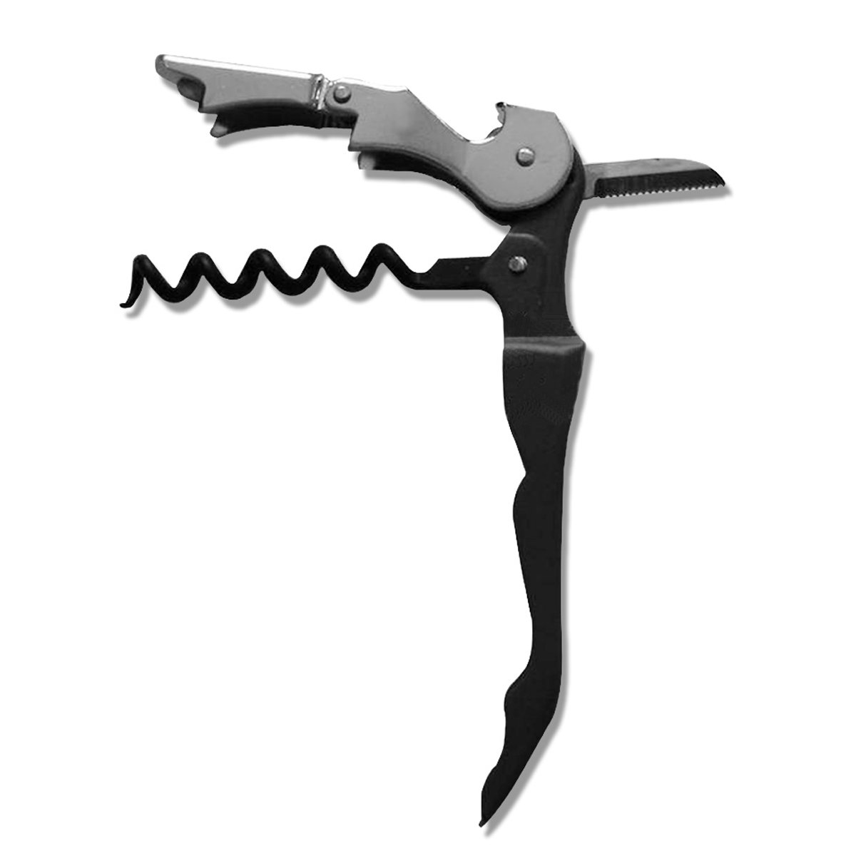 酒美 精美红酒葡萄酒黑色酒刀 开瓶器|一淘网优