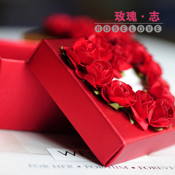 唯美爱心喜糖盒 甜蜜幸福 创意/个性/欧式 -玫瑰志 ZH708 唯美爱心喜糖盒 甜蜜幸福 创意/个性/欧式 -玫瑰志 ZH708