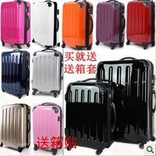  外贸正品拉杆箱黑色万向轮行李箱旅行箱20寸24寸28寸托运箱 特价