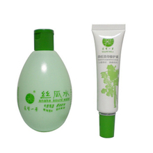 巨型一号丝瓜水320ml天然原液 消痘淡印修护霜20g  正品 包邮